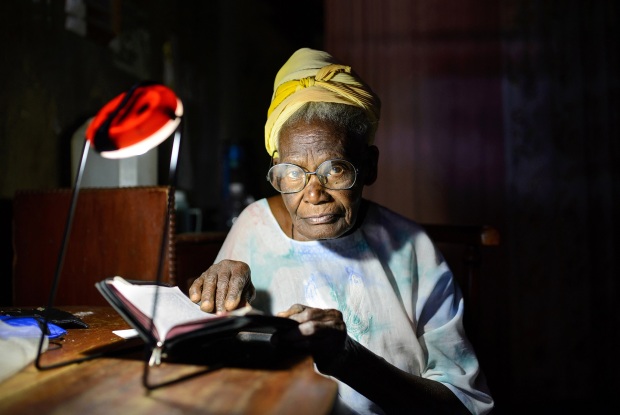 Shot on assignment with Fenix International, now ENGIE Energy Access. Fenix International is an energy and financial services company with a mission to transform customers’ lives through access to clean power and inclusive financing. Fenix’s flagship product, ReadyPay Power, is an expandable, lease-to-own home solar system, financed through affordable installments over Mobile Money. Customers put down a small deposit, then pay less than they would spend on kerosene and candles to access bright clean lights, phone charging, radios, and other appliances. (2016)