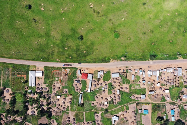 Latoro Trading Center, adjacent to Murchison Falls National Park. While in the park, wildlife is protected and has sufficient resources for survival, once it travels outside of those boundaries, there is no assurance of security.