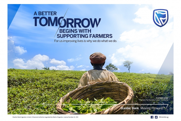 &ldquo;A Better Tomorrow begins with supporting farmers&rdquo; - Stanbic Bank 2018 - Jjumba Martin
