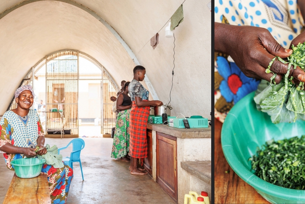 The ECOCA is a compact multi-purpose home cooking unit run by solar energy.  It consists of an electric base, which includes a battery pack, a solar panel array, and a highly insulated cooking pot. When fully charged, the ECOCA has enough energy to cook three meals a day for a family of 5-7. The need for time-intensive firewood gathering disappears, and women have more time to attend community meetings, socialize, or invest in income-generating opportunities.