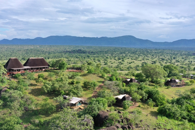 Kidepo Savanna lodge, in a conservancy near the national park. Such facilities offer employment to some locals.