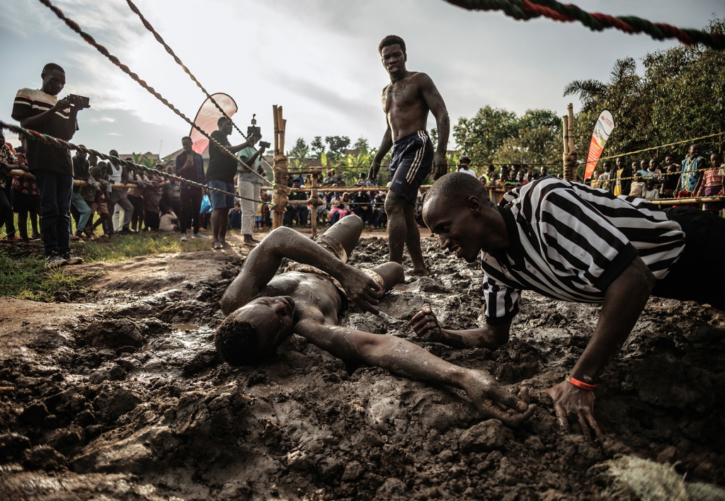 Soft ground wrestling Uganda