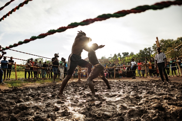 Soft ground wrestling Uganda