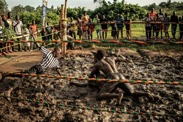 Soft ground wrestling Uganda