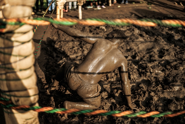 Soft ground wrestling Uganda
