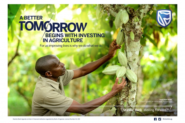 &ldquo;A Better Tomorrow begins with investing in Agriculture&rdquo; - Stanbic Bank 2018 - Jjumba Martin