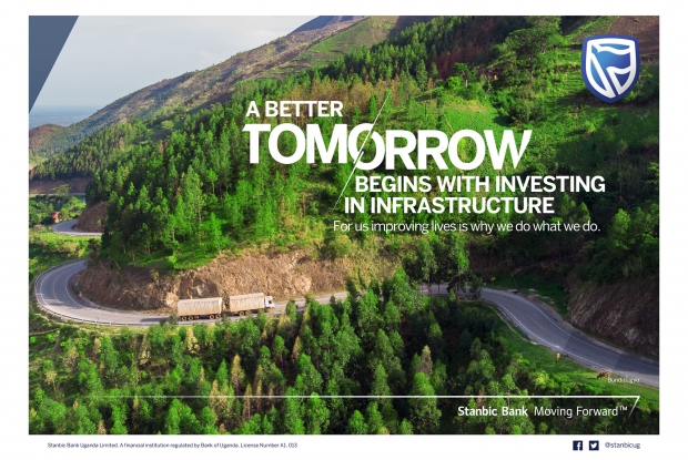 &ldquo;A Better Tomorrow begins with investing in Infrastructure&rdquo; - Stanbic Bank 2018 - Jjumba Martin