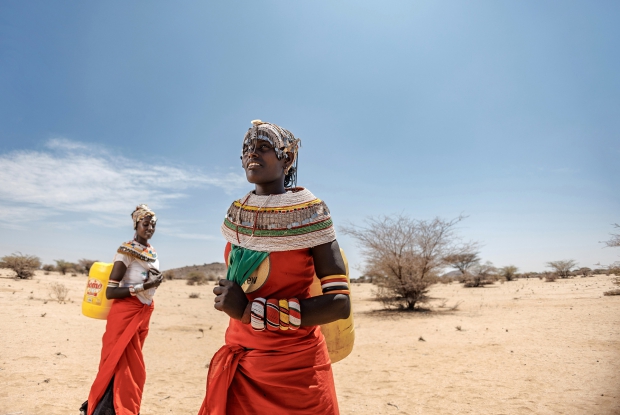 Like in many other desert areas, water scarcity is a severe issue among the Rendille, impacting the community's well-being and daily lives. This makes it difficult to sustain agriculture, leading to challenges in securing enough food and increasing the burden on women and girls who must travel long distances to find water.