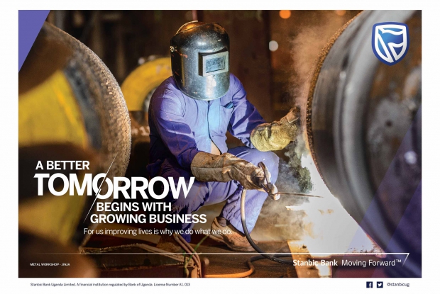 &ldquo;A Better Tomorrow begins with growing business&rdquo; - Stanbic Bank 2018 - Jjumba Martin