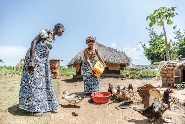 October 2022, MinAllah working at her salon in Bidibidi refugee settlement, Yume district, Uganda. 24-year-old  MinAllah arrived in Bidibidi refugee settlement in June 2016, and before joining DREAMS, she was involved in small-scale retail business and agriculture for home consumption but her heart was with the salon business. The DREAMS program provided Viola with a seed grant, enabling her to start a salon business valued at UGX 7,000,000. This new venture brought significant changes to her life and her family&rsquo;s well-being. With the profits from her salon, Viola now pays for her four siblings' education, covering all necessary school supplies. As an entrepreneur, Viola has created employment opportunities within her community, hiring two people and paying them UGX 15,000 daily. She also purchased two goats and 19 ducks, which she hopes will reproduce and provide additional resources.