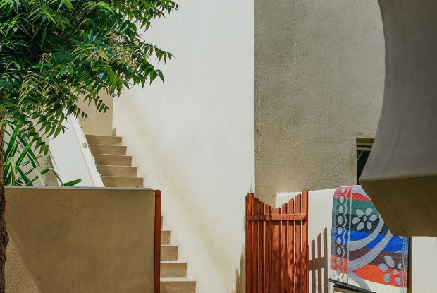 Exterior courtyard and housing layout of SOS Children&rsquo;s Village Tadjourah in Djibouti, designed by Urko Sanchez Architects.